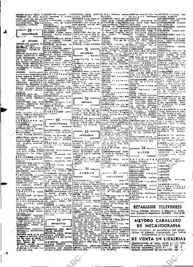 ABC MADRID 20-05-1971 página 116