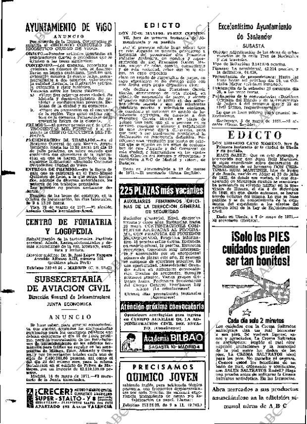ABC MADRID 20-05-1971 página 122