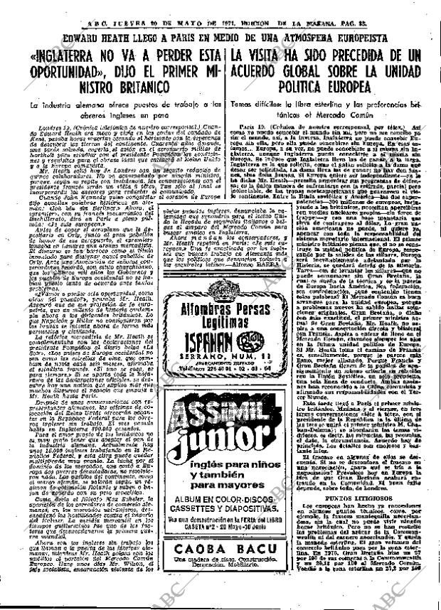 ABC MADRID 20-05-1971 página 33