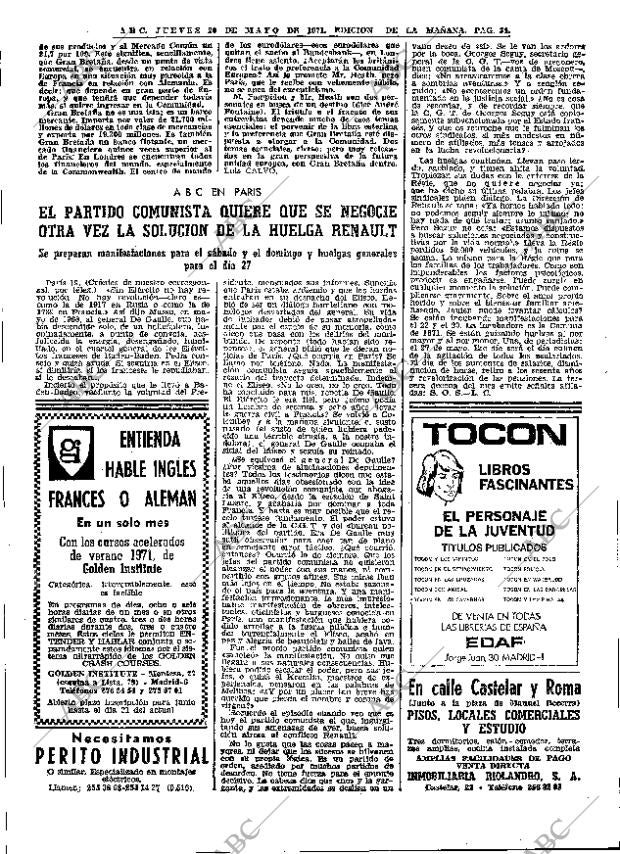 ABC MADRID 20-05-1971 página 34