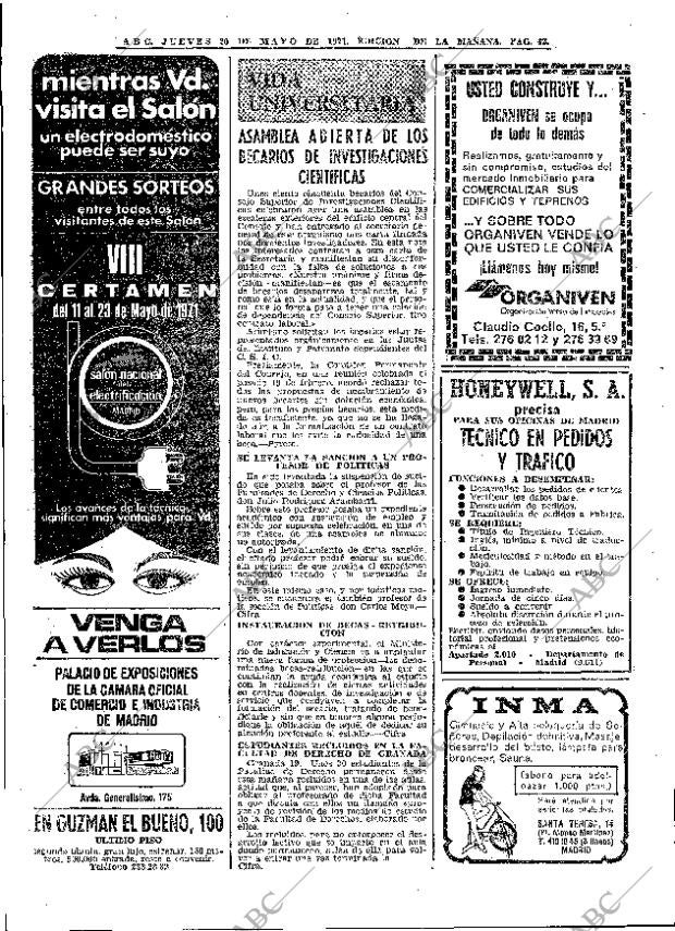 ABC MADRID 20-05-1971 página 42