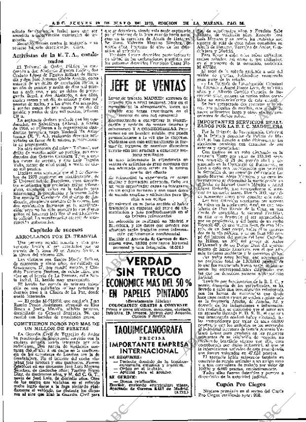 ABC MADRID 20-05-1971 página 56