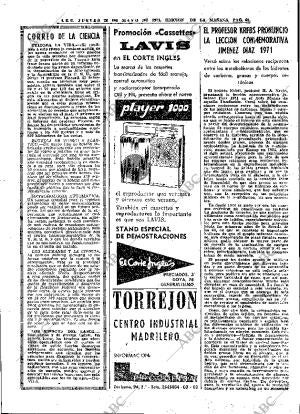 ABC MADRID 20-05-1971 página 63