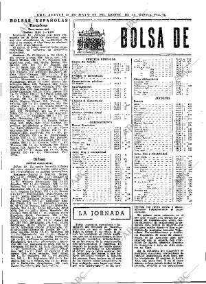 ABC MADRID 20-05-1971 página 74
