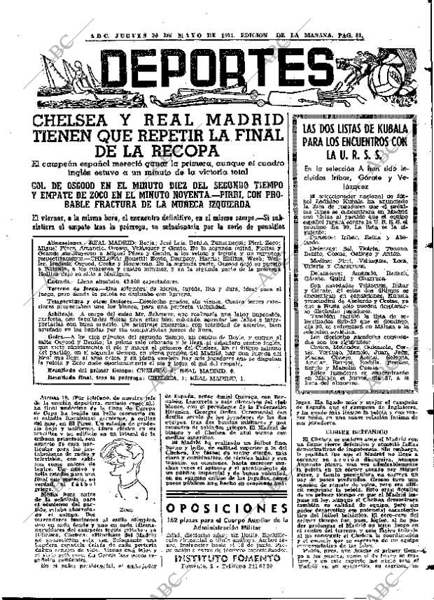 ABC MADRID 20-05-1971 página 81