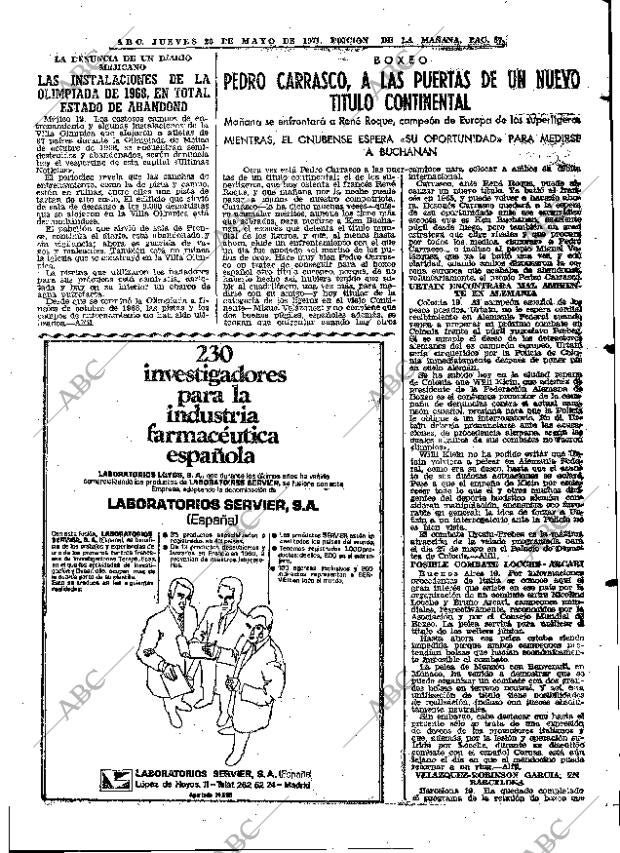 ABC MADRID 20-05-1971 página 87