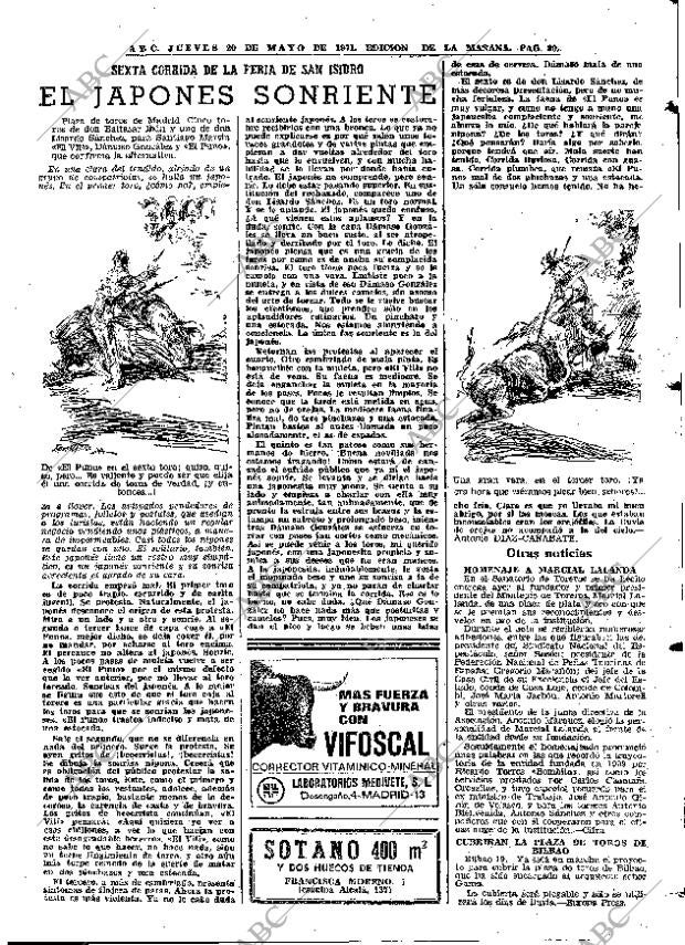 ABC MADRID 20-05-1971 página 89