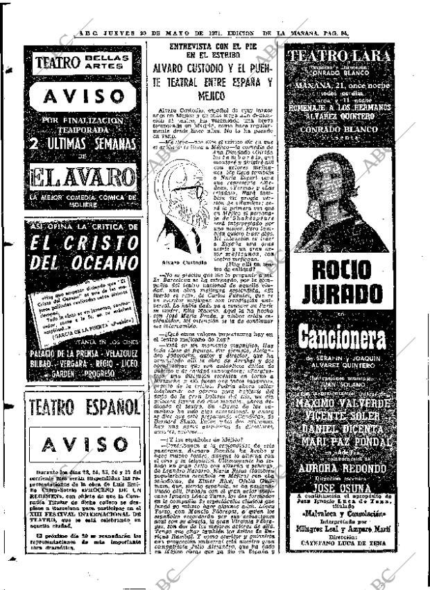ABC MADRID 20-05-1971 página 94