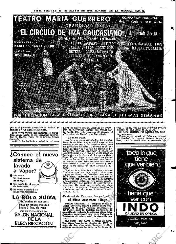 ABC MADRID 20-05-1971 página 95