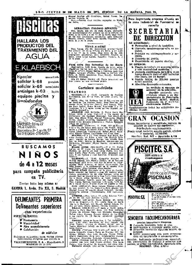 ABC MADRID 20-05-1971 página 99