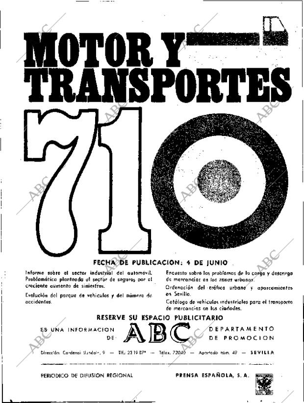 ABC SEVILLA 21-05-1971 página 20