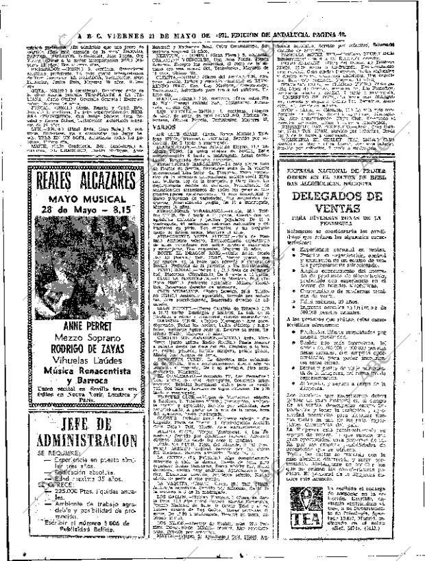 ABC SEVILLA 21-05-1971 página 70