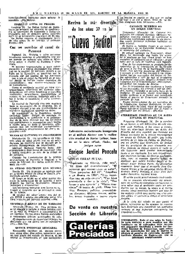 ABC MADRID 25-05-1971 página 38