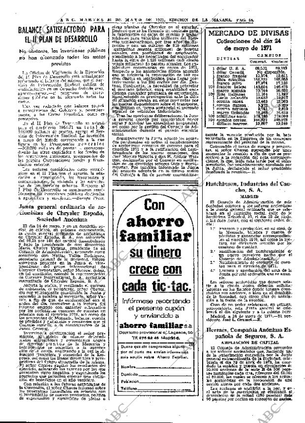ABC MADRID 25-05-1971 página 65