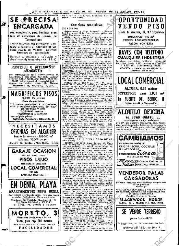 ABC MADRID 25-05-1971 página 90