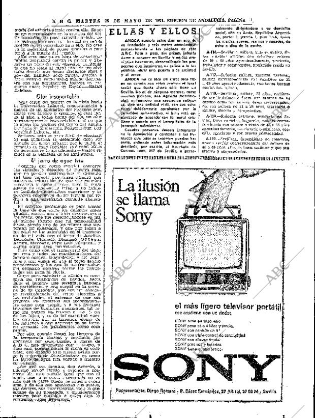 ABC SEVILLA 25-05-1971 página 85