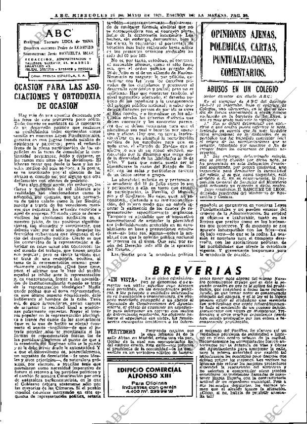 ABC MADRID 26-05-1971 página 30