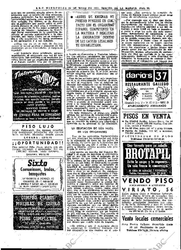 ABC MADRID 26-05-1971 página 33