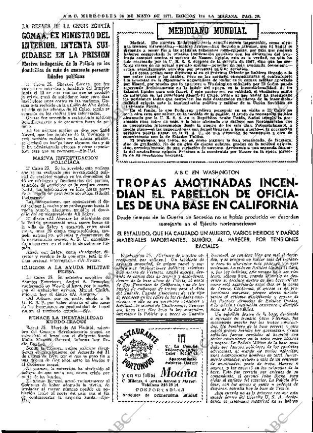 ABC MADRID 26-05-1971 página 39