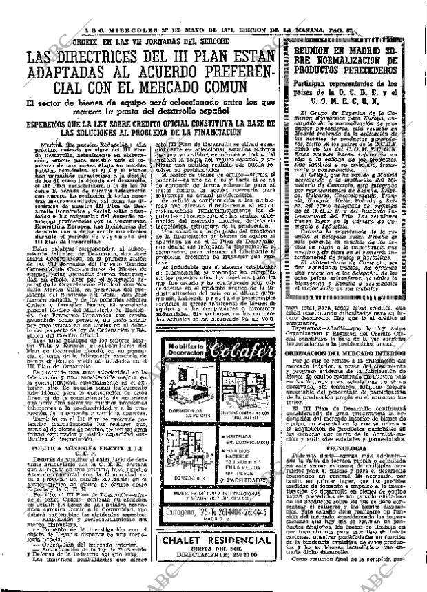 ABC MADRID 26-05-1971 página 67