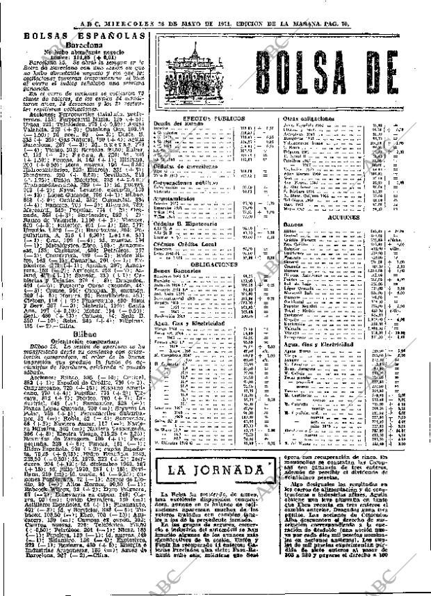 ABC MADRID 26-05-1971 página 70