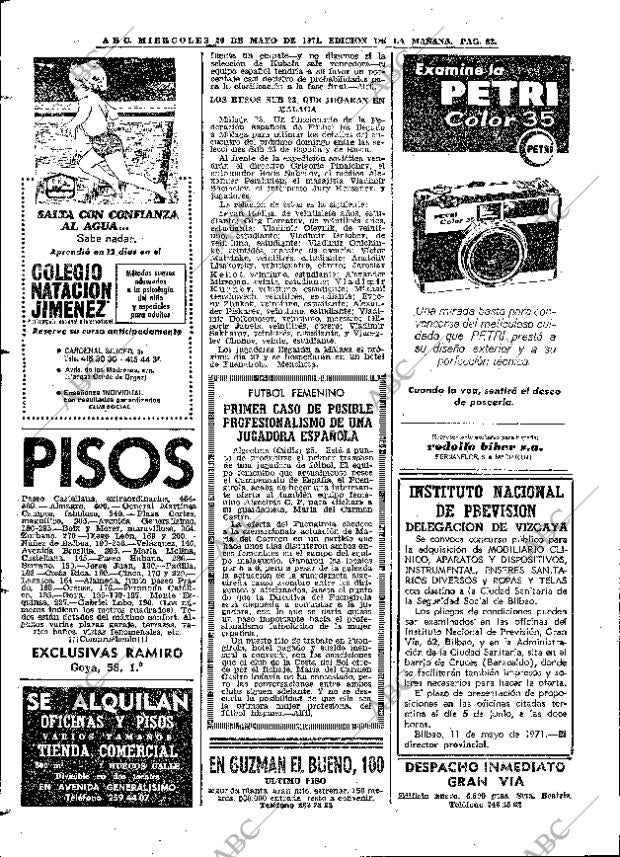 ABC MADRID 26-05-1971 página 82