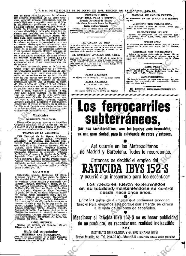 ABC MADRID 26-05-1971 página 93