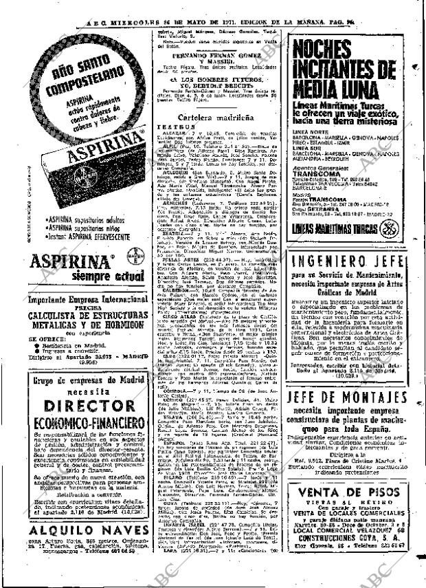 ABC MADRID 26-05-1971 página 95