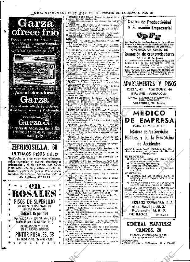 ABC MADRID 26-05-1971 página 98