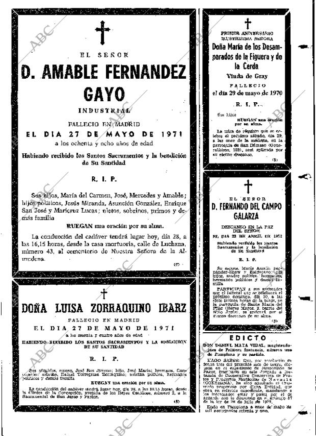 ABC MADRID 28-05-1971 página 115