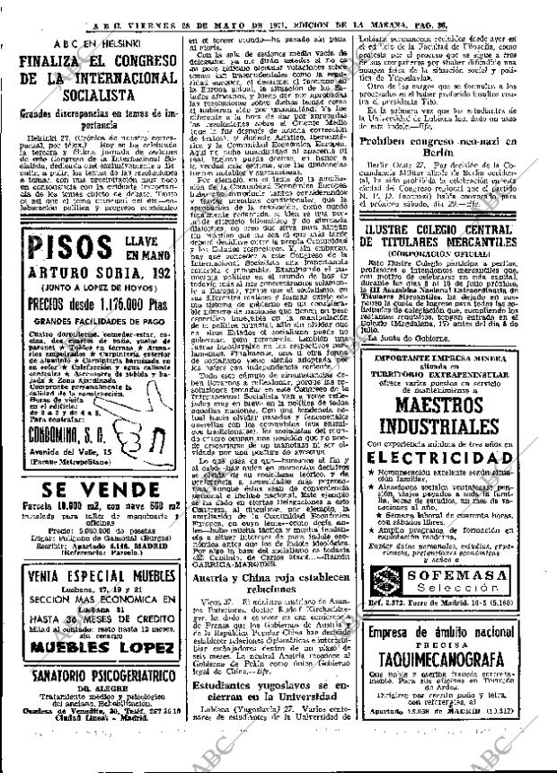 ABC MADRID 28-05-1971 página 36