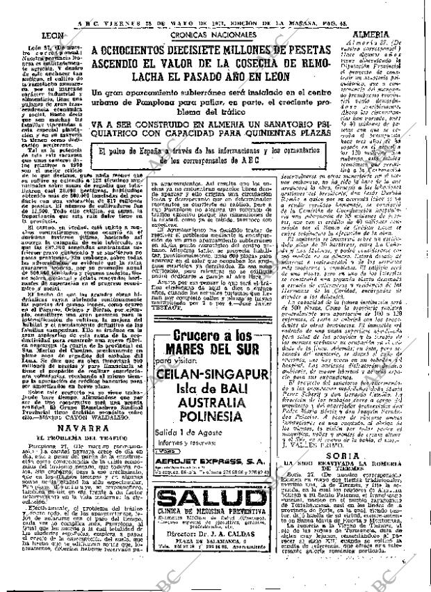 ABC MADRID 28-05-1971 página 45