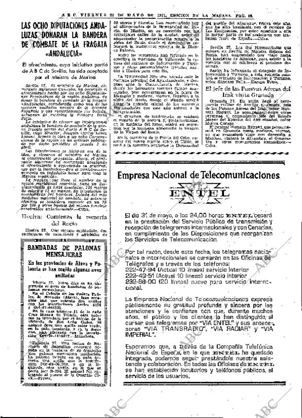 ABC MADRID 28-05-1971 página 49