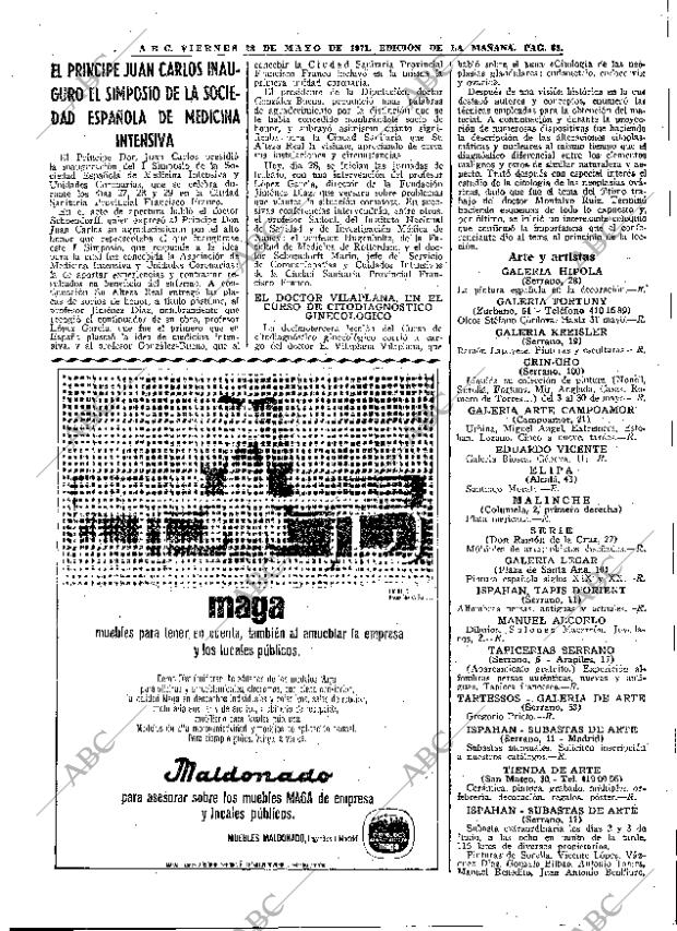 ABC MADRID 28-05-1971 página 63