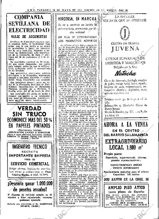 ABC MADRID 28-05-1971 página 68