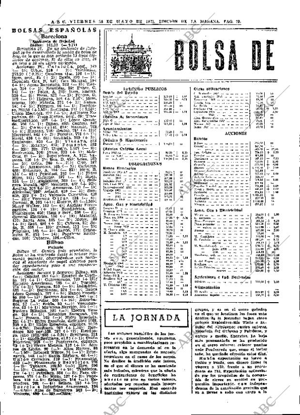 ABC MADRID 28-05-1971 página 72