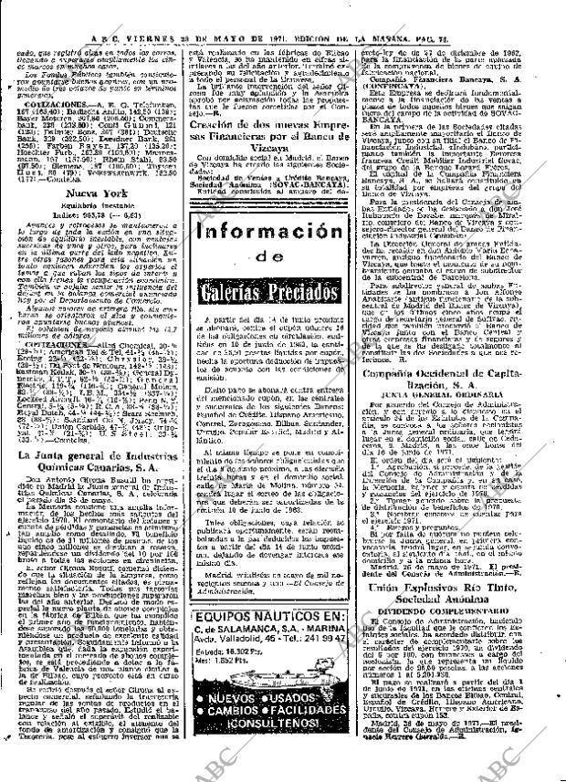 ABC MADRID 28-05-1971 página 74