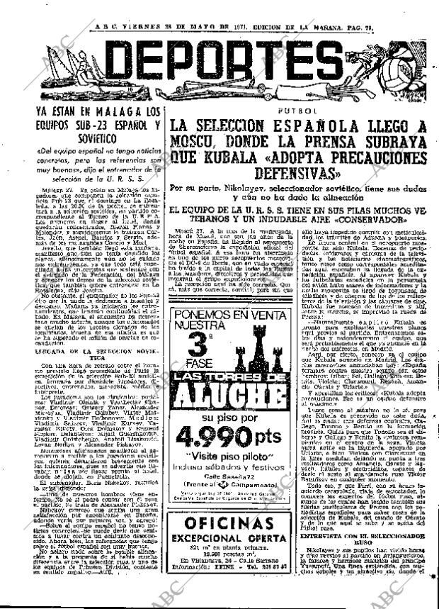 ABC MADRID 28-05-1971 página 79