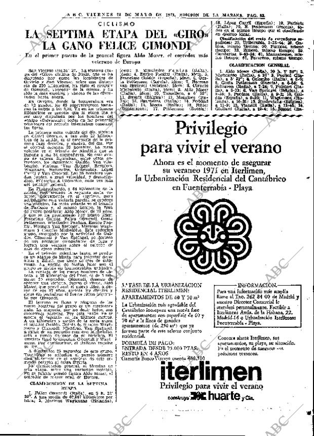 ABC MADRID 28-05-1971 página 83