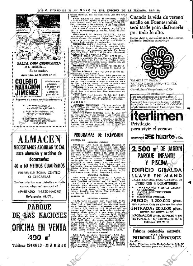 ABC MADRID 28-05-1971 página 99
