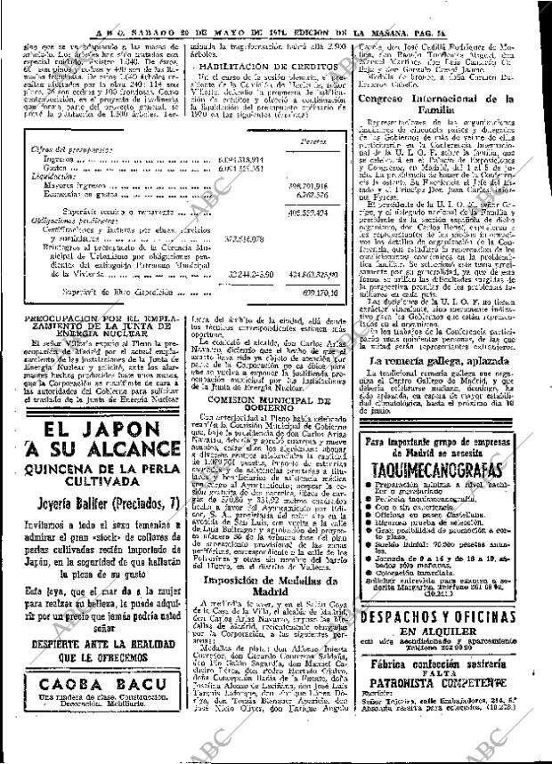 ABC MADRID 29-05-1971 página 56