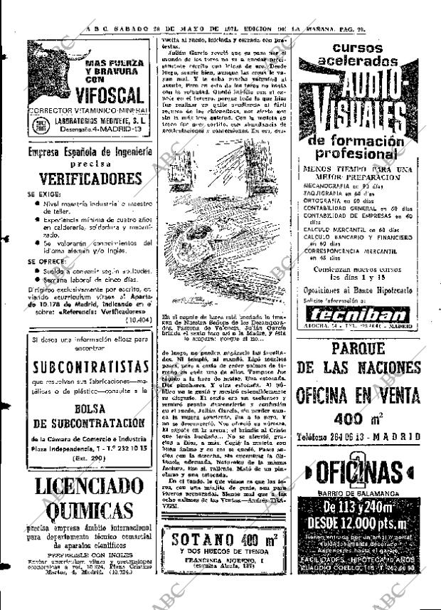 ABC MADRID 29-05-1971 página 92