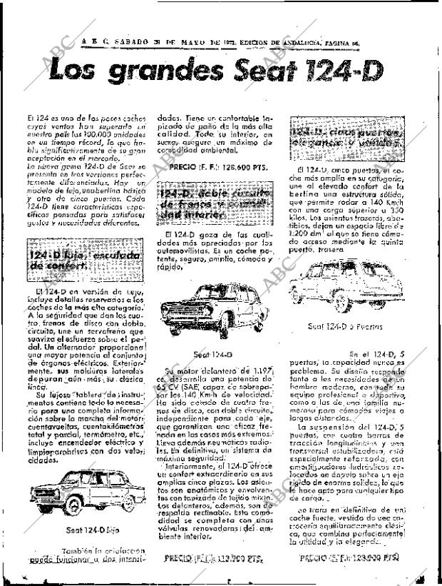ABC SEVILLA 29-05-1971 página 54