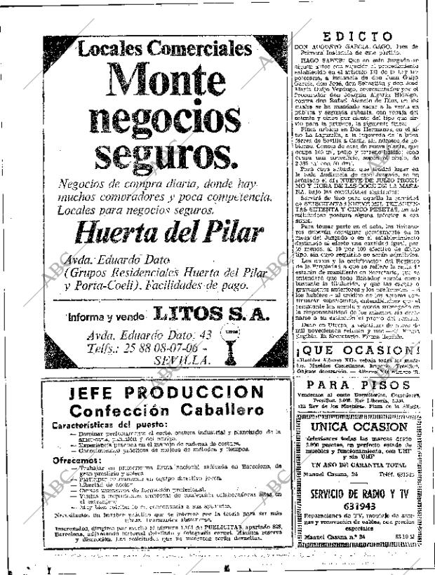 ABC SEVILLA 29-05-1971 página 72