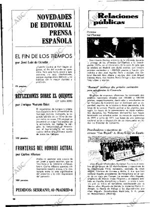 BLANCO Y NEGRO MADRID 29-05-1971 página 98