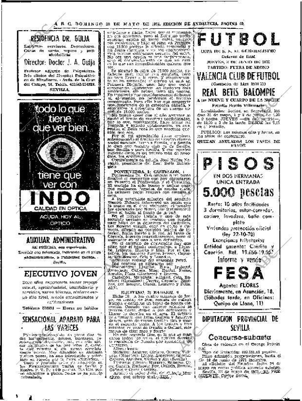 ABC SEVILLA 30-05-1971 página 60