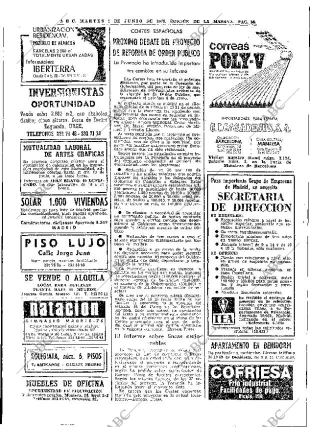 ABC MADRID 01-06-1971 página 26