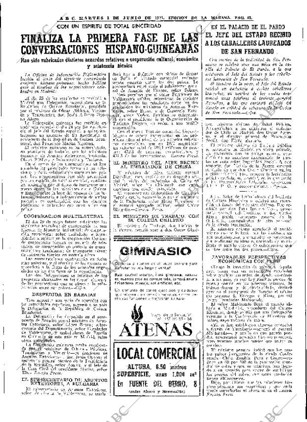 ABC MADRID 01-06-1971 página 27
