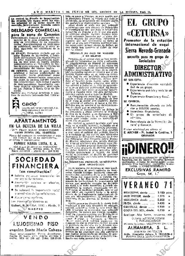 ABC MADRID 01-06-1971 página 34