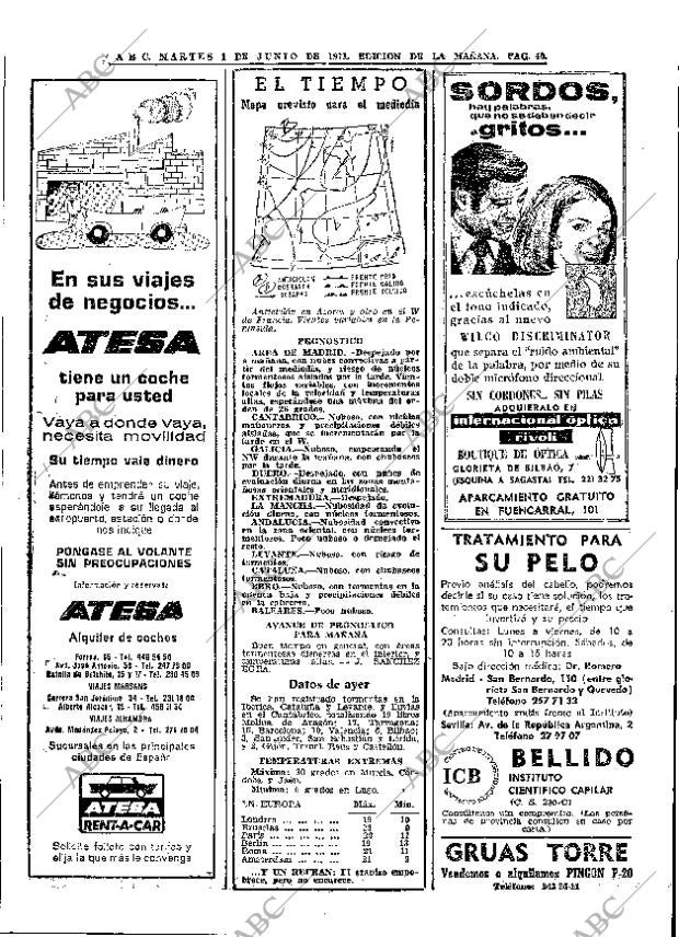 ABC MADRID 01-06-1971 página 40